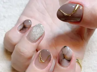 ネイル Morpho nailのネイルデザイン
