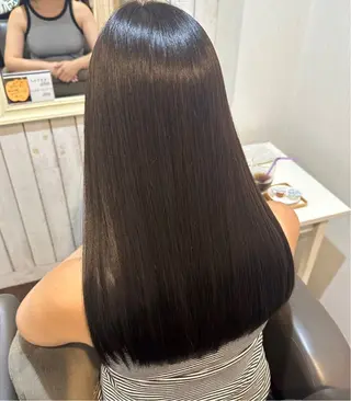 セミロング 茅ヶ崎/ヘアカラー 悠月のヘアスタイル