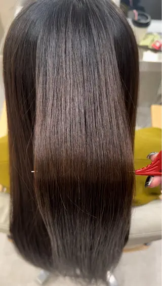 ロング カラー i.+SAPPORO所属・艶ワンカラー♡ ゆうかのヘアスタイル