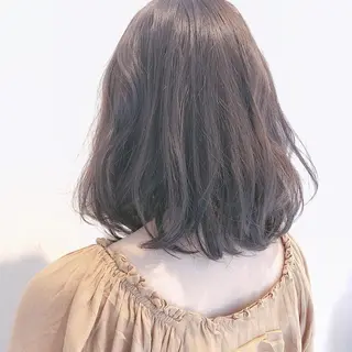 ミディアム カラー The book hand salon所属・伊藤 さやかのヘアスタイル