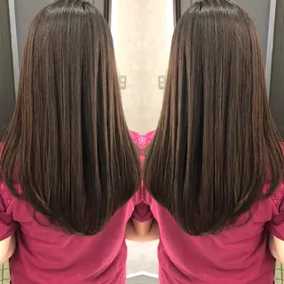 ロング パーマ 天野 涼のヘアスタイル