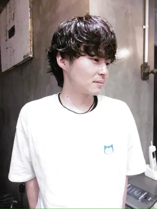 パーマ メンズ ルカ/ レイヤーカット🍓のヘアスタイル