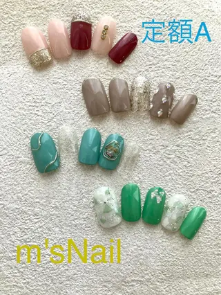 ネイル m'sNail 福岡西区 ネイルのネイルデザイン