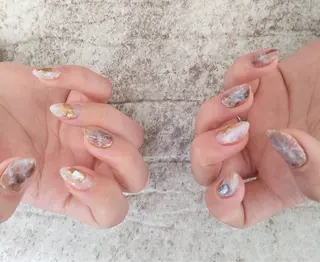 ネイル 自爪育成ネイルケア Lena  nailのネイルデザイン