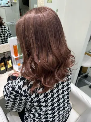 ミディアム カラー Lapis 池袋店所属・MASHIRO 🩵Lapis池袋店のヘアスタイル
