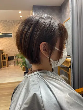 ショート カラー ヘアアレンジ 阿部 海翔のヘアスタイル