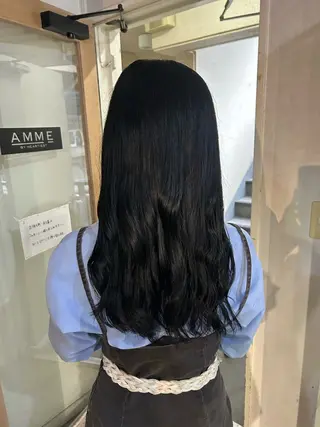 セミロング オオニシ オト☁️のヘアスタイル