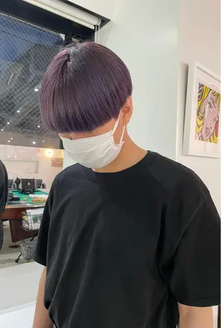 ショート カラー メンズ GRAND OMOTESANDOのヘアスタイル