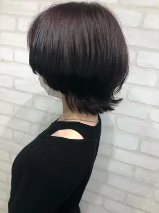 ショート カラー 前田 陽向のヘアスタイル
