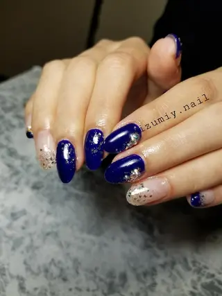 セミロング izumiynail いずみのネイルデザイン