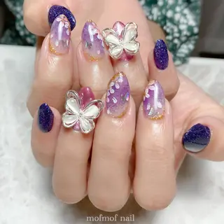 ネイル mofmofnail 🌿shimizuのネイルデザイン