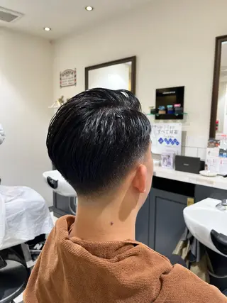 ショート メンズ 似合わせカットパーマ 長峯丈士のヘアスタイル