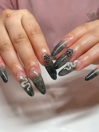 ロング LB.nail天王寺店所属・LB.naill SAEのネイルデザイン