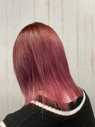 カラー 渋谷デザインカラー 🎀ハイトーンのヘアスタイル