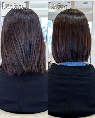 ミディアム 高橋 佑のヘアスタイル