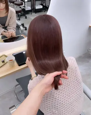 ロング カラー ベージュ⟡˖ブリーチ ˖ ࣪⊹あずきのヘアスタイル