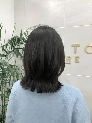 ミディアム 本格ヘッドスパ🌿 ×ヘア　佐藤のヘアスタイル