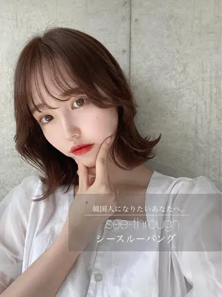 ショート カラー 🩵ハイトーン 美咲🩵のヘアスタイル