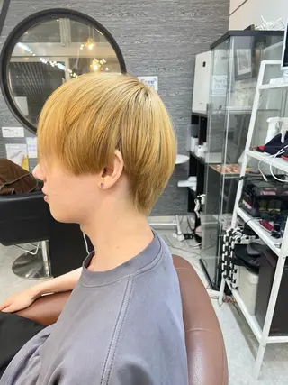 ショート メンズ 能登谷 泉稀のヘアスタイル