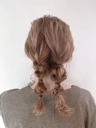 ヘアアレンジ ✴︎まえた さやか✴︎のヘアスタイル