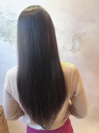 ロング ボンドストーリーノヴァ所属・縮毛矯正・髪質改善 ❣️三浦正也のヘアスタイル