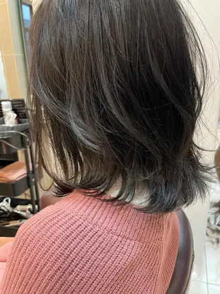 ミディアム ⭐️透け感カラー /齊藤容史⭐️のヘアスタイル