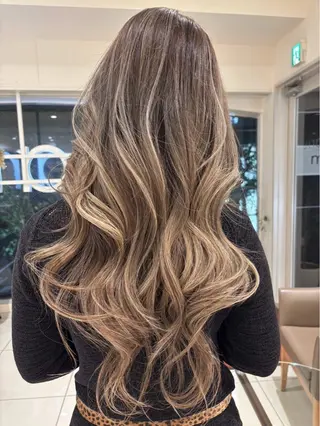 カラー 縮毛矯正/艶髪/ チホリのヘアスタイル