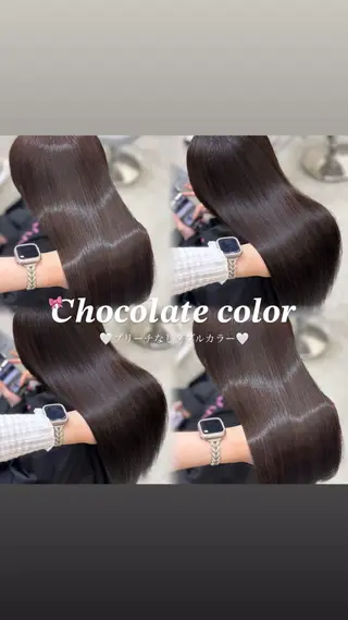 ロング カラー yurina🩰新宿 艶カラー・アレンジのヘアスタイル