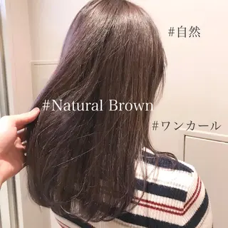 ロング カラー ヘアアレンジ TONE所属・透明感カラー/ 韓国ヘア/縮毛矯正のヘアスタイル