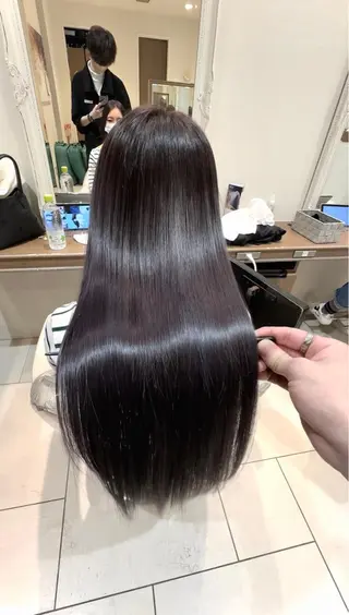 ロング カラー 横山 直輝のヘアスタイル