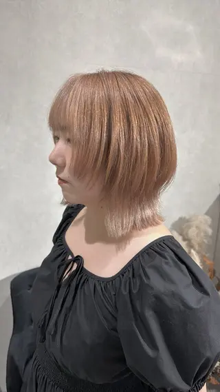 ミディアム シマオカ イッセイaceのヘアスタイル