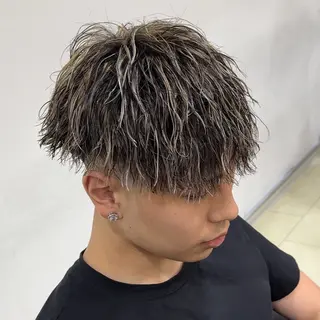 メンズ メンズパーマ特化🥇 フェザーパーマ/紘夢のヘアスタイル