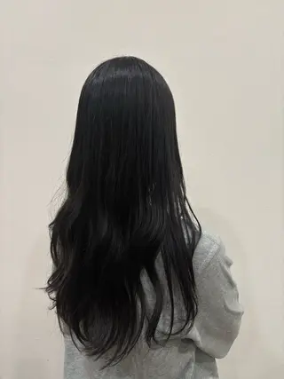 ロング 松田 遥香のヘアスタイル