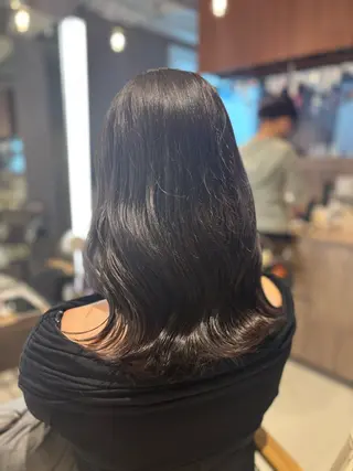 ミディアム カラー レイヤーカット/ボブ /nene🍥⋆*のヘアスタイル