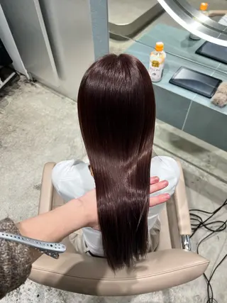 ミディアム ✨髪質改善 縮毛矯正 艶髪 立川 コウキ✨のヘアスタイル