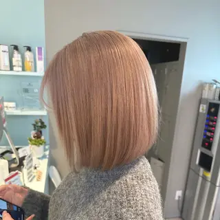 ショート 大人っぽベージュ🤍 当日予約◎ヒロトのヘアスタイル