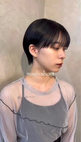 ショート カラー 🍃ショートヘア🍃 北林春樹のヘアスタイル