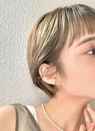 ショート 🌼U24 ヘアデザインラボのヘアスタイル