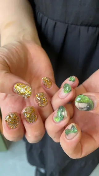 ネイル ゆびノさき茨木店 ニュアンス/アートのネイルデザイン