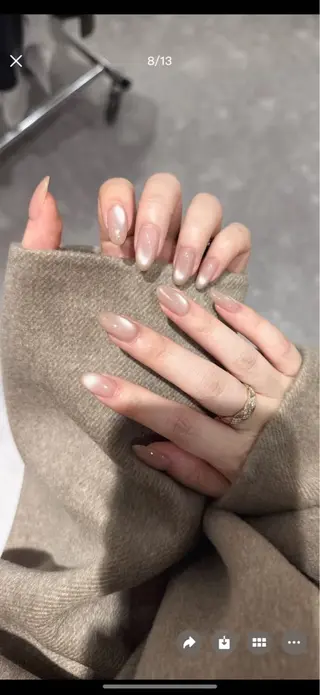 カラー Ruru Dopamineのネイルデザイン