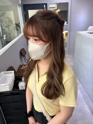 セミロング ANSAhair小倉所属・丹上 俊弥のヘアスタイル