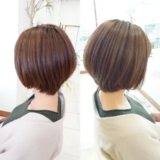 ショート キンジョウ エナミのヘアスタイル