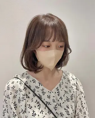 ミディアム 銀座/レイヤーカット 🤍内野すみれのヘアスタイル