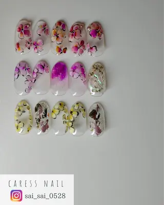 ネイル caress nail カレスネイル 代々木上原所属・カレスネイル さいのネイルデザイン