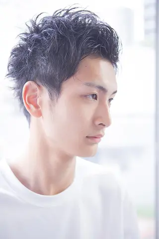 ショート パーマ さとう ダリューシュたかひこのヘアスタイル