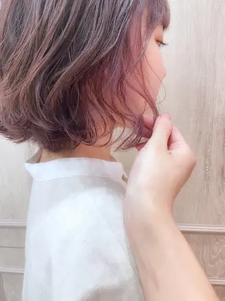 カラー LaBless 難波 kanonのヘアスタイル
