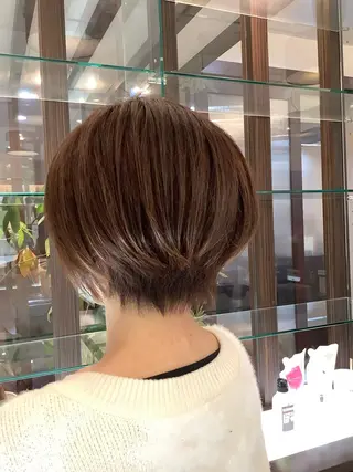 ショート 鈴木 千恵子のヘアスタイル