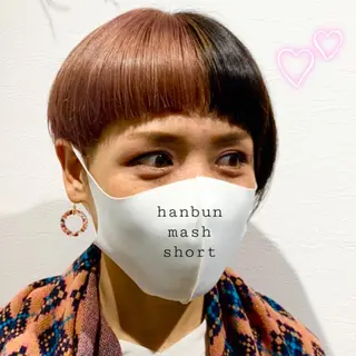 ショート カラー 似合わせカラー✨人気 荻窪🌈川端風子のヘアスタイル