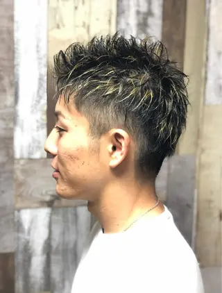 カラー メンズ spaski所属・メンズ特化型/永井 友貴のヘアスタイル