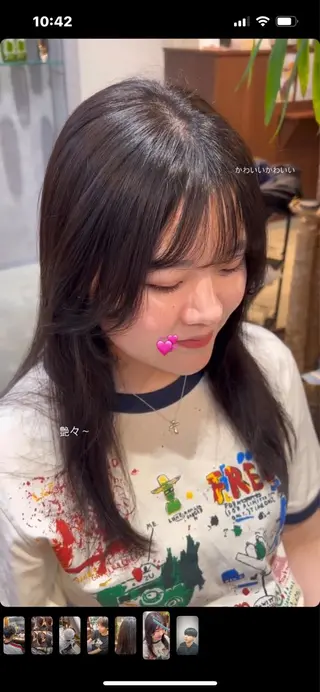 ロング 🌻ササキ アイ🌻のヘアスタイル